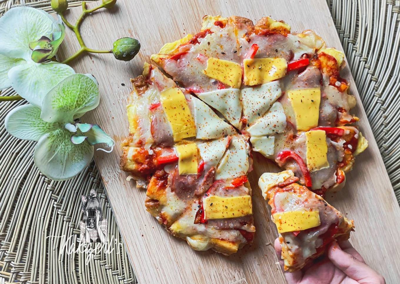 Roti Pizza Individu 123