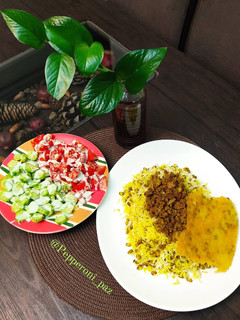 عکسی از دستور ماش پلو