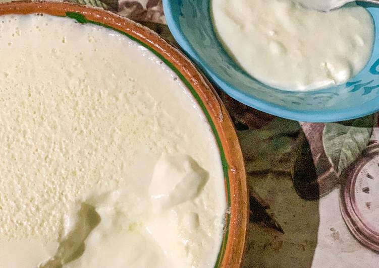 Recipe of Quick Homemade thick yogurt