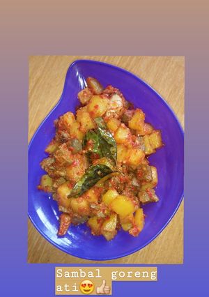 Foto resep Sambal goreng hati kambing