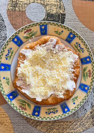 Lángos recept fotója