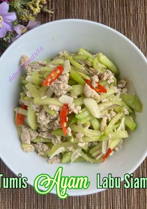 Foto resep Tumis Ayam Labu Siam