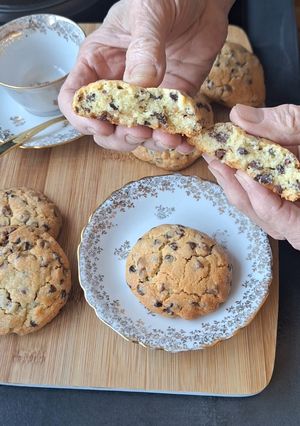 Une photo de Cookies aux 2 Chocolats