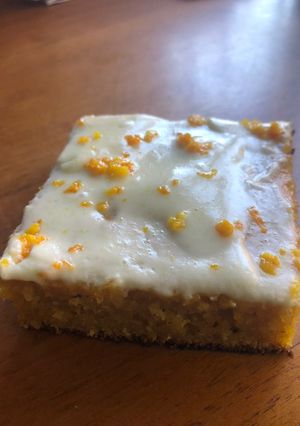 Una foto de Carrot cake