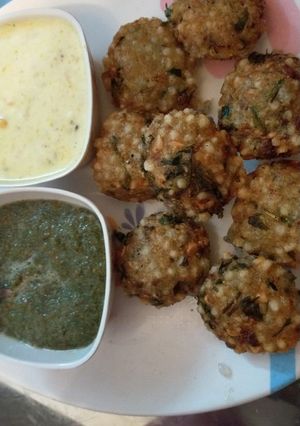 साबूदाना बड़े रेसिपी मुख्य फोटो