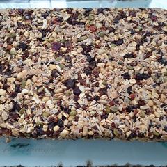 Vegan Breakfast Nut Bars A picture of Vegan Breakfast Nut Bars.