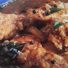 A picture of Chicken kadai.