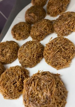 صورة لوصفة حلى الشعيرية