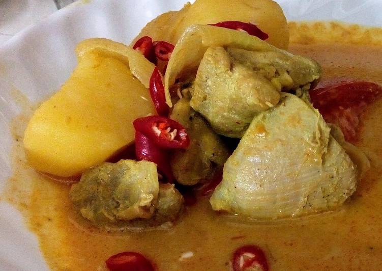 Steps to  Malaysian Curry Chicken