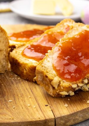 Sütőporos fonott kalács gluténmentesen recept fotója