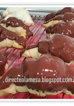 Foto principal de Mini croissants de chocolate