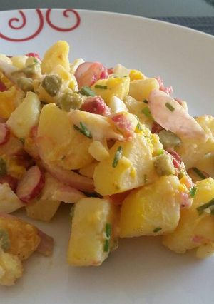 Une photo de Salade de pommes de terre