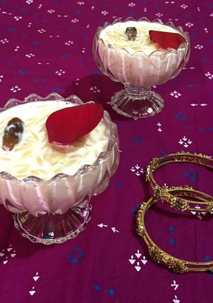 A picture of Choshi Payesh / Kheer.
