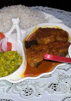 A picture of Fish curry (traditional style).