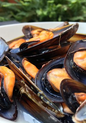 Una foto de Mejillones con chispa