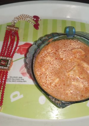 A picture of Shaahi paneer.