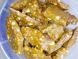 Hallaka kwabo (Groundnut milk candy)