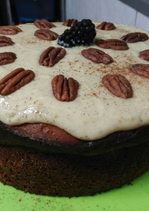 Foto principal de Tarta de zanahoria y queso
