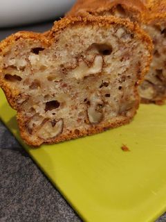 Une photo de Cake banane noix