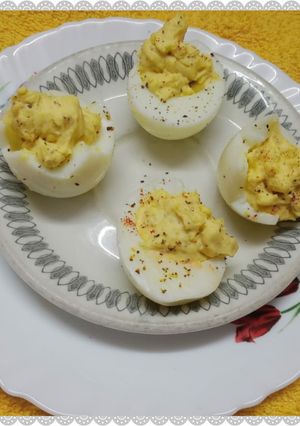 A picture of Deviled Eggs .