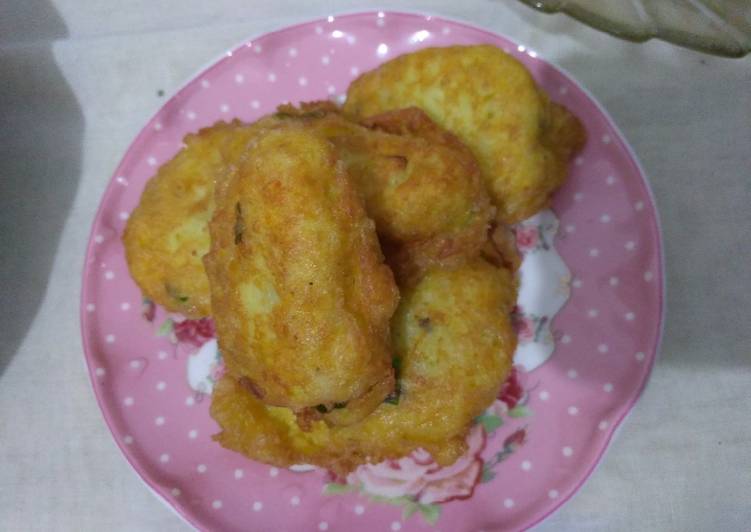 Cara Memasak Perkedel kentang kornet yang Gurih