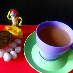 A picture of Masaledar amiri tea.