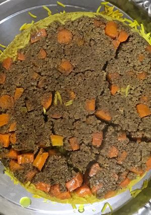 صورة لوصفة تمن جزر باللحم المثروم