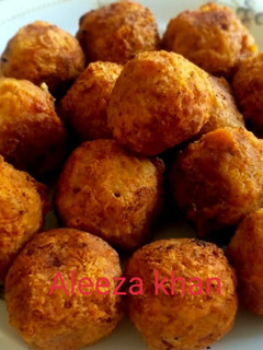 A picture of Potato Chicken Balls Recipe.