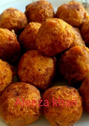 A picture of Potato Chicken Balls Recipe.