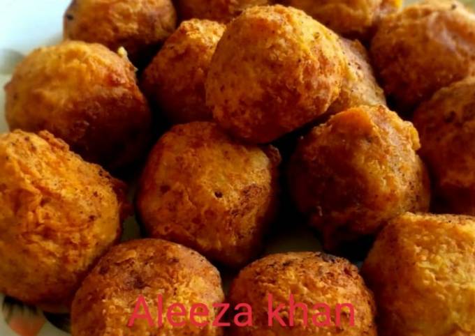 Potato Chicken Balls Recipe