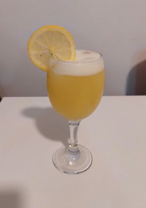 Una foto de Passion Chardonnay Sour