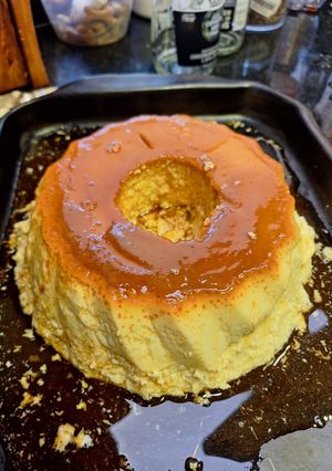 Una foto de 🍮🥄Flan casero facilísimo!!💫