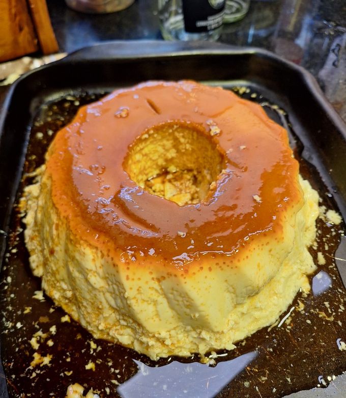 Una foto de 🍮🥄Flan casero facilísimo!!💫