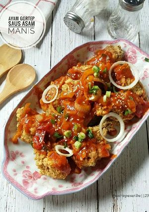 Foto resep Ayam gortep saus asam manis