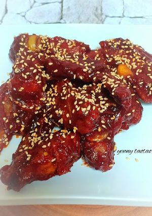 Foto resep Korean fried chicken (Dak gang jeong)