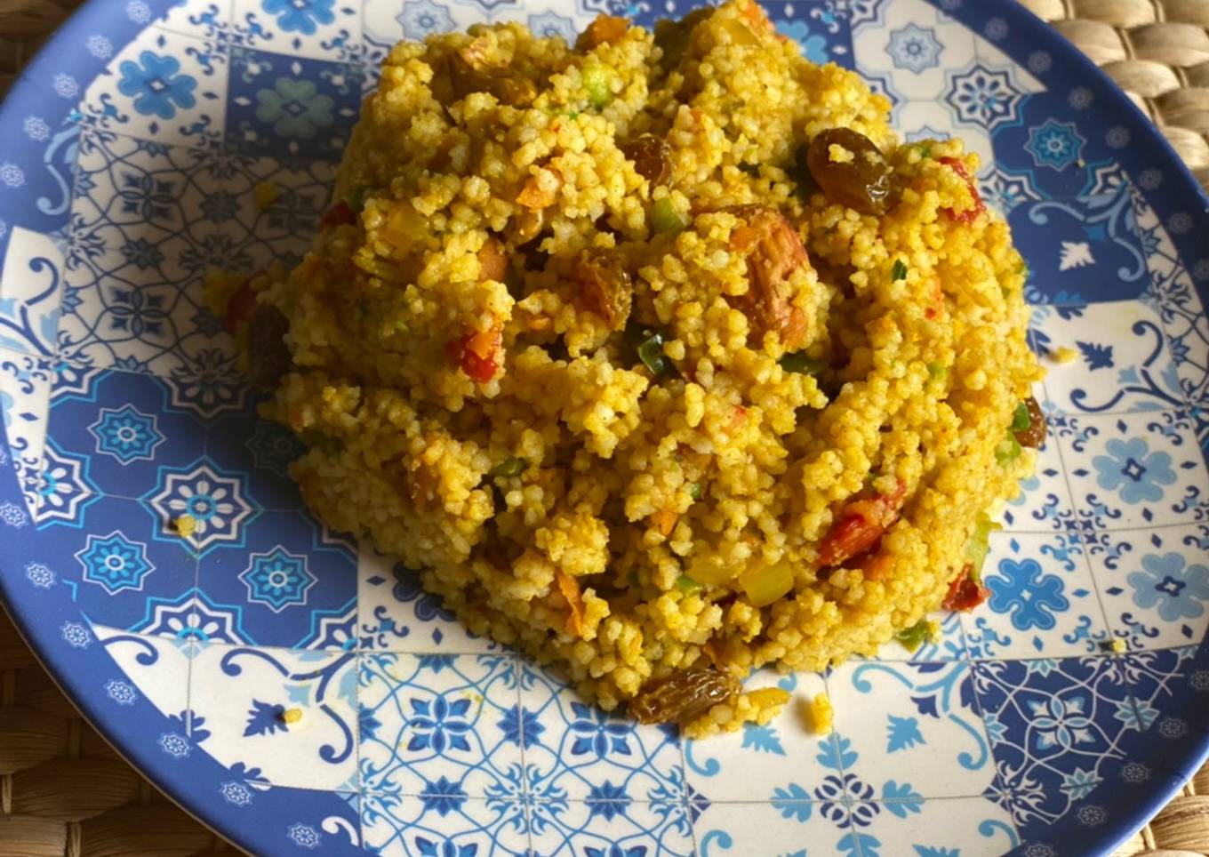 Cous cous con aguacate