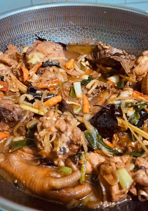 Foto resep Ayam kecap nyemek