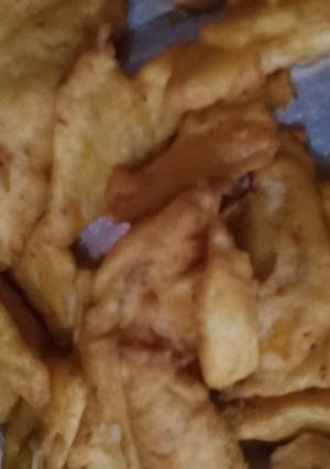 A picture of Aloo k pkode.