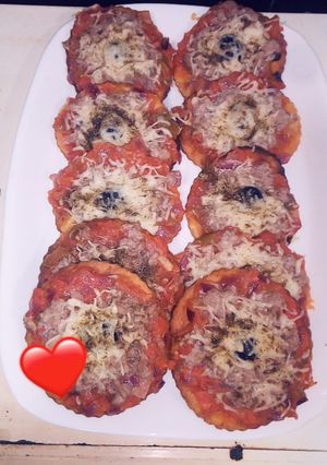 صورة لوصفة ميني بيتزا