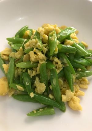Foto resep Tumis Buncis Telur (Rice cooker/ resep anak kos)