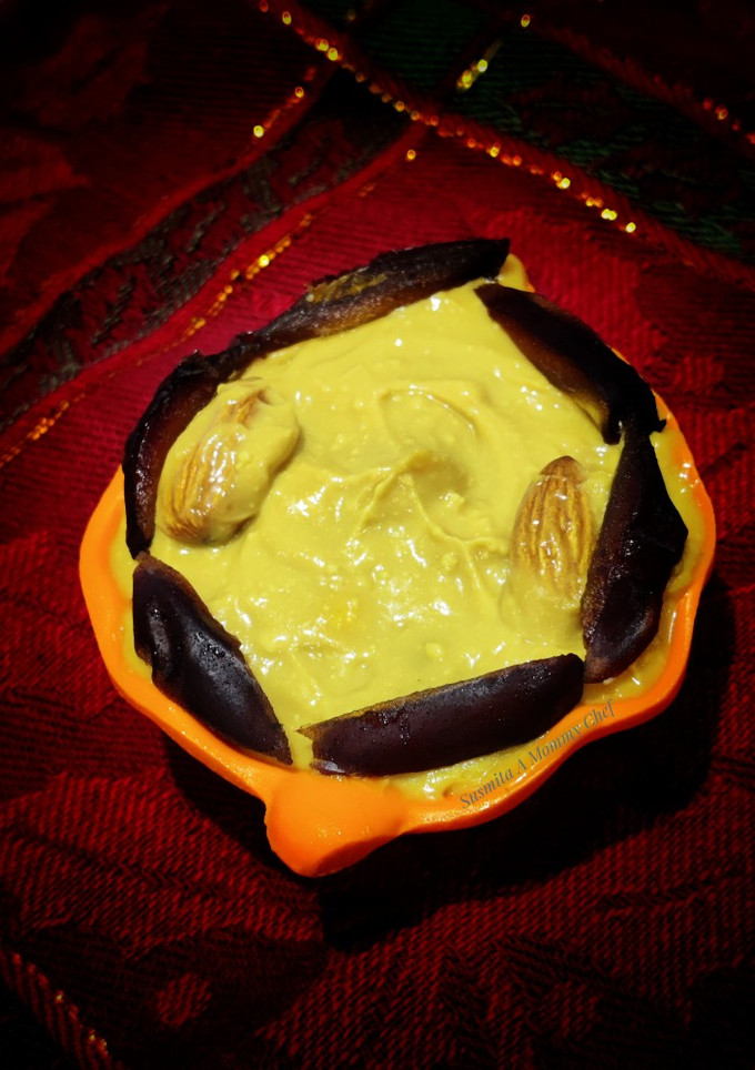 A picture of Dates Shrikhand.