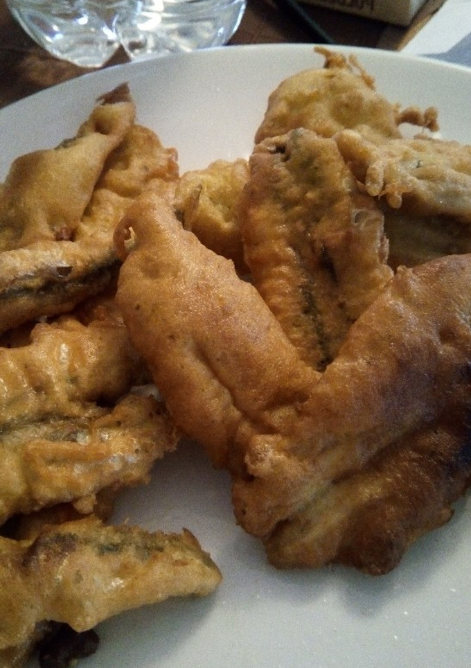 Una foto de Boquerones rebozados