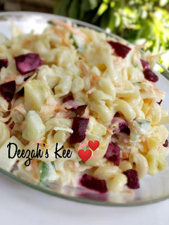 A picture of Creamy Pasta/Potatoes Salad 🥗.