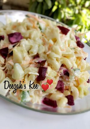A picture of Creamy Pasta/Potatoes Salad 🥗.