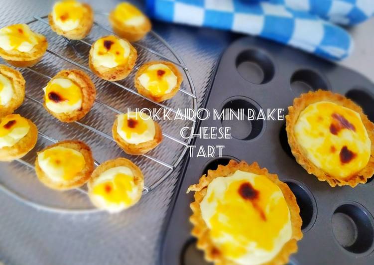 Hokkaido mini bake cheese tart