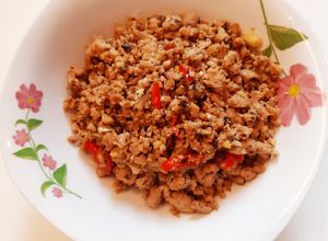 Foto resep Ayam cincang basil #588