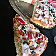 A picture of Cake pizza.