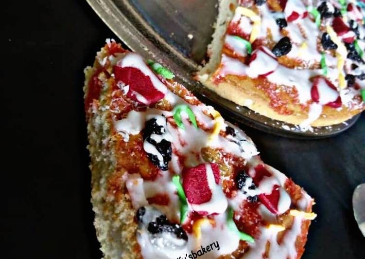 Simple Way to Prepare Any-night-of-the-week Cake pizza