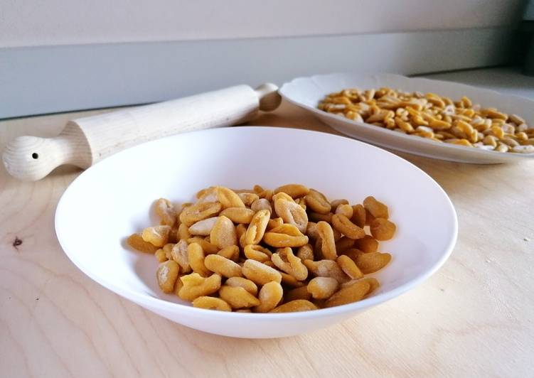 Cavatelli allo zafferano