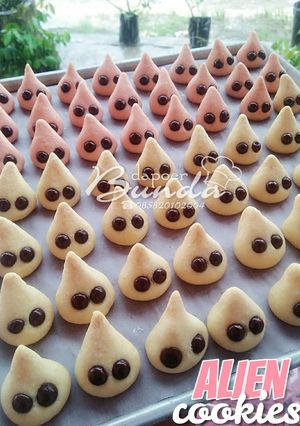 Foto resep Alien cookies